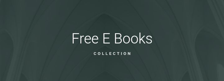 A digital display featuring a collection of free ebooks, with various titles and genres represented on a modern bookshelf.
