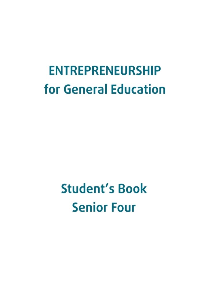 ENTREPRENEURSHIP